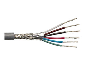 6 Core 22 AWG Multi Conductor Cable - EIA RS - 232